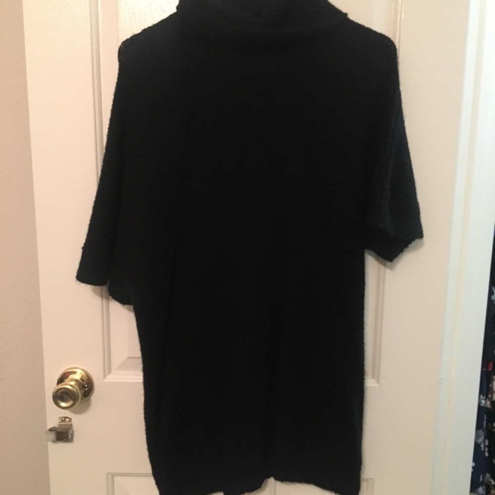 Black over size Sweater Dress